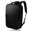 Grevio Business Large Navy Backpack, 2-Way, 3-Way, Slim, Capacity, Expandable, Water-Repellent, Carry-On, Lightweight, Men's Backpack, USB, Black,