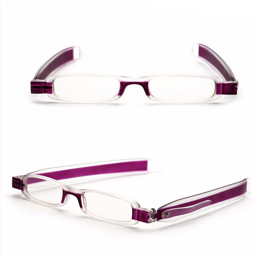 Grandfather Old Man Folding Rotation Ultraportability Mini Reading Spectacles Eyeglass Glasses