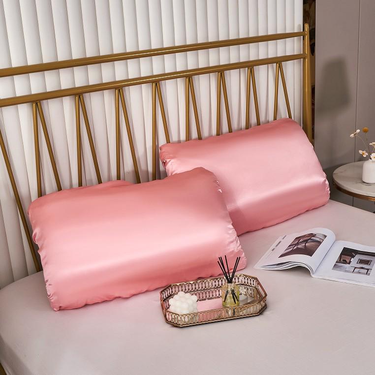 Наволочка из искусственного шелка на резинке - Доступны разные цвета