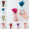 Mini Small Dried Flowers Bouquet Dry Rose Bath Body Flowers Decor Party Supplies Flower Soap Wedding Decoration Gift Best Diy