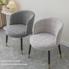 Curved Semi-Circular Chair and Stool Cover for Makeup Table, Office, Cafe, Meeting Spaces