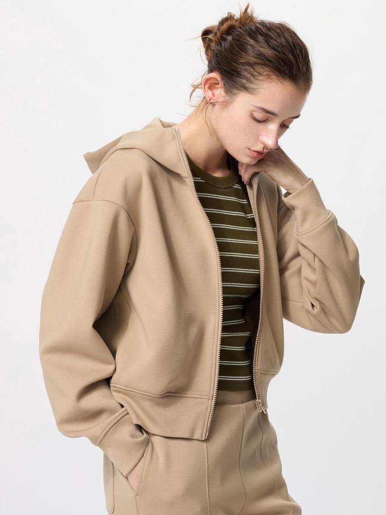 Uniqlo Толстовка Japan Dry Sweat с капюшоном на молнии