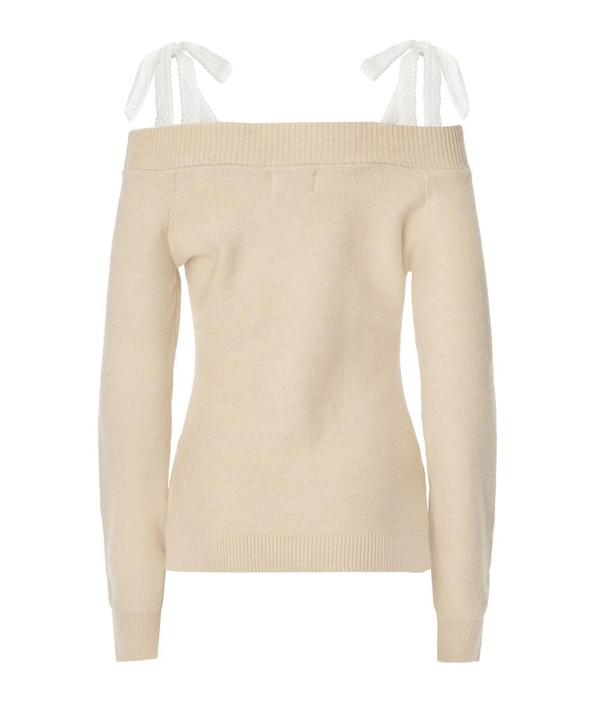 ZEROPLANET Rudy Off-Shoulder Knit [Caramel]