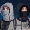 Зимний головной убор Полиэстер Теплая шапка Шарф и Маска Комплект для Велосипеда Лыж И Наружных Видов Спорта Теплая Ушанка