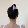 Acetate Flower Hair Claw Cherry Shark Clip Cute Rhinestone Hair Clip  Daily