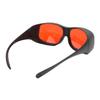 532NM Laser Safety Goggles with Red Lens Protecting Your Eyes PC Eyeshielding GlassesBlack