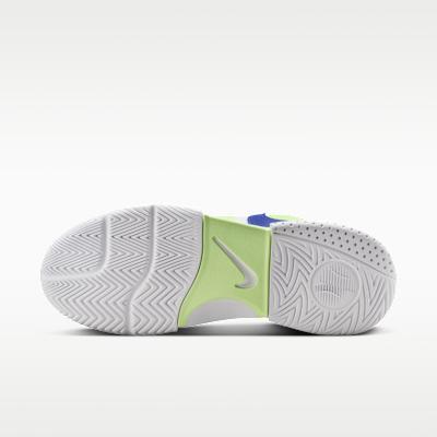 Nike Court Lite 4 Белый Свет Жидкий Лайм Сапфир (Женский)
