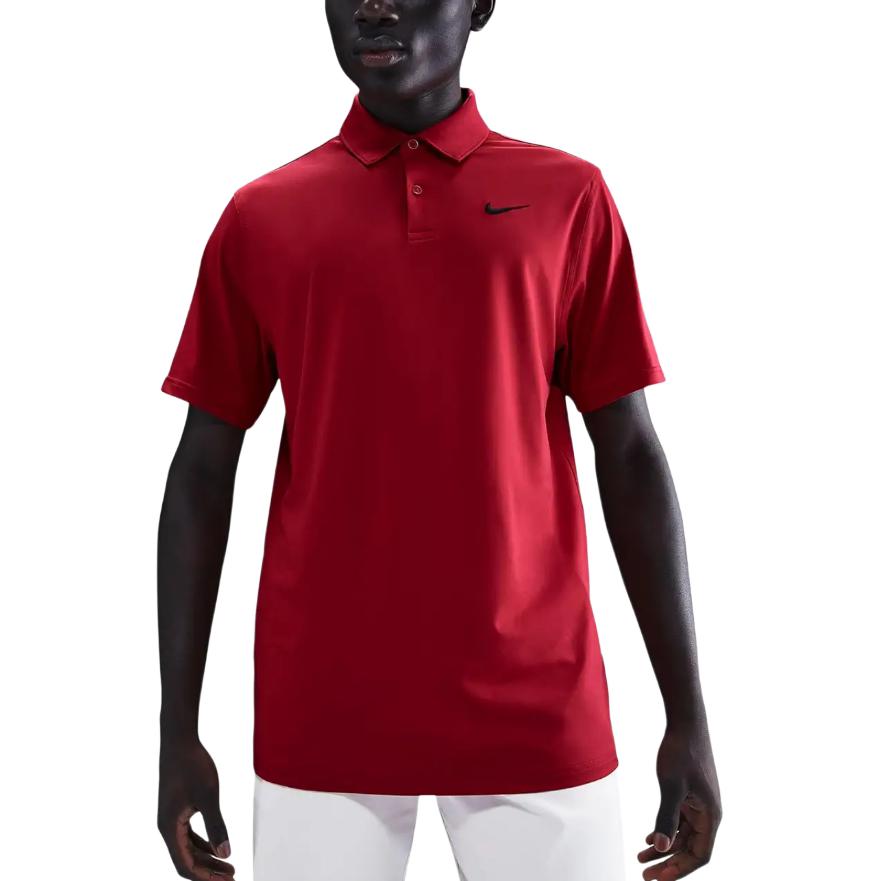 Nike Мужская дышащая гольф-рубашка с коротким рукавом Dri-FIT Velocity, отводящая влагу, с логотипом, топ IB0273-687