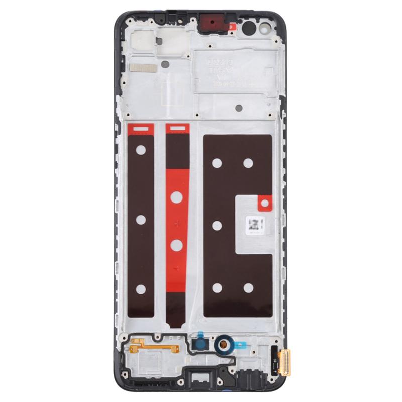 For Oppo Reno4 Lite/A93/F17 Pro Grade C OLED Screen and Digitizer Assembly+Frame Repair Part (without Logo)