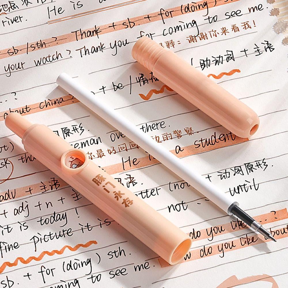 4PCS/Set Mini Short Pen Capybara Panda Gel Pen High Quality Ballpoint Pen  Student Specific