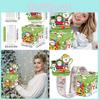 Christmas Snowman Penguin Pattern Paper Table Decor Gift Box Celebrations For