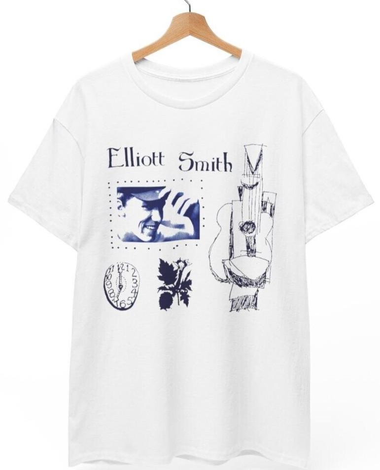 Elliott Smith Fan Art Tribute T-Shirt, Unisex Tee