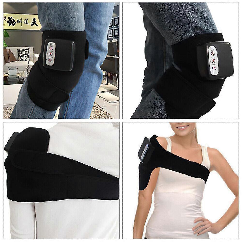 Knee Joint Massager Heat Physiotherapy Therapy Pain Relief Vibration Machine