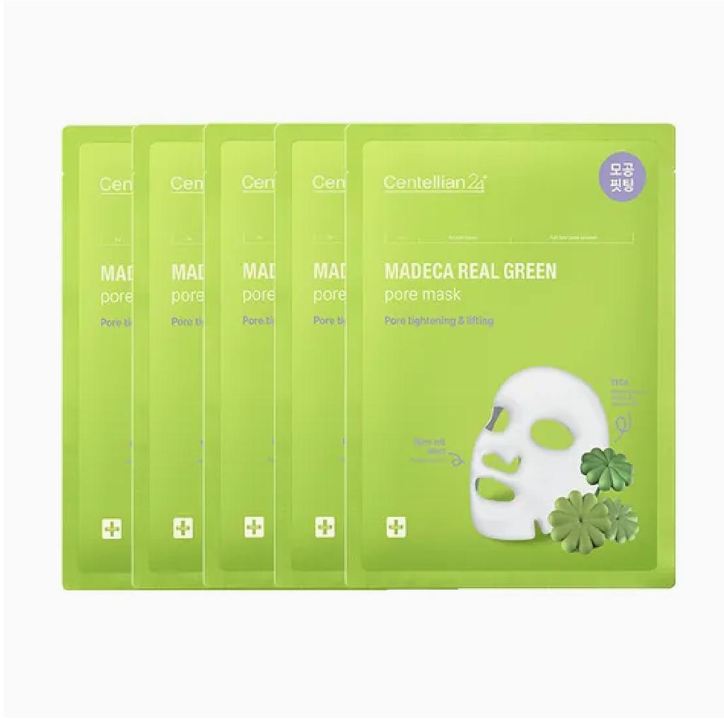 Centellian24 Madeca Real Green Pore Mask 5 Sheets