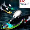 1 шт., спиннер-приманка, 10 г, металлическая вибрирующая рыболовная приманка, вращающаяся ложка для троллинга, воблер, тонущая жесткая приманка с