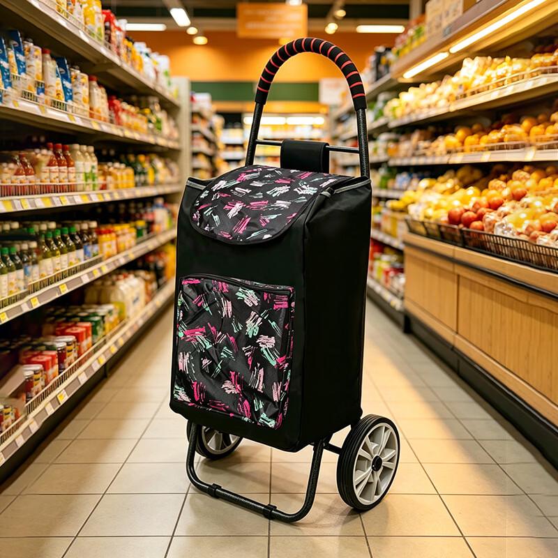Lightweight Folding Shopping Trolley