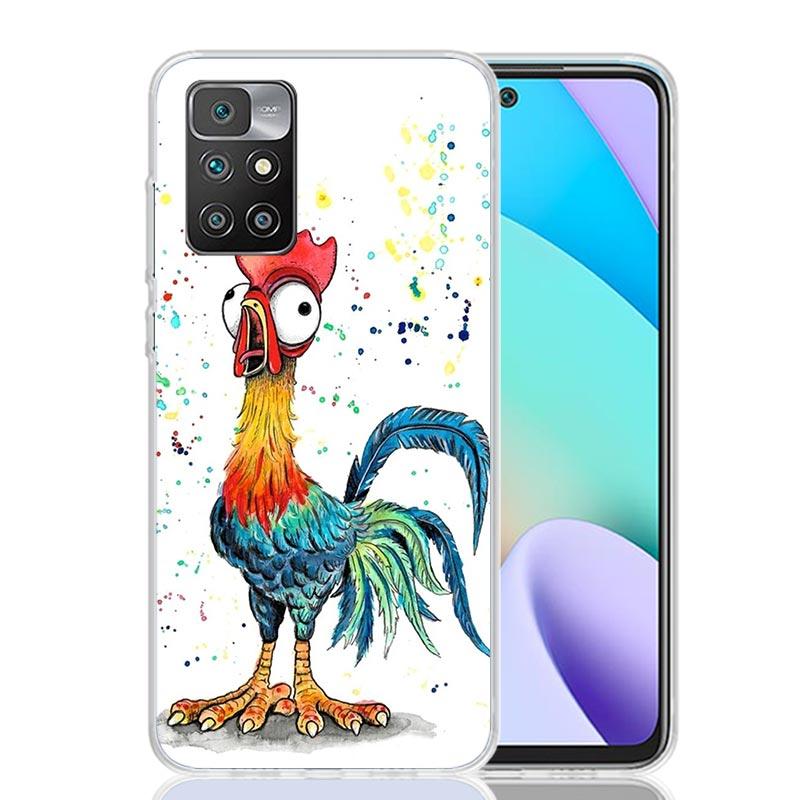 Курица Курица Петух Для Xiaomi Redmi 13C 13 12C 12 14C Чехол для телефона 10 10A 10C 9 9A 9C 9T 8A 8 7A 7 6A 6 Pro K70 K60 K40 K20 S2 10
