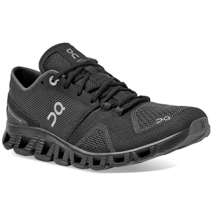 ON Cloud X Черные женские кроссовки Асфальт 40.99701
