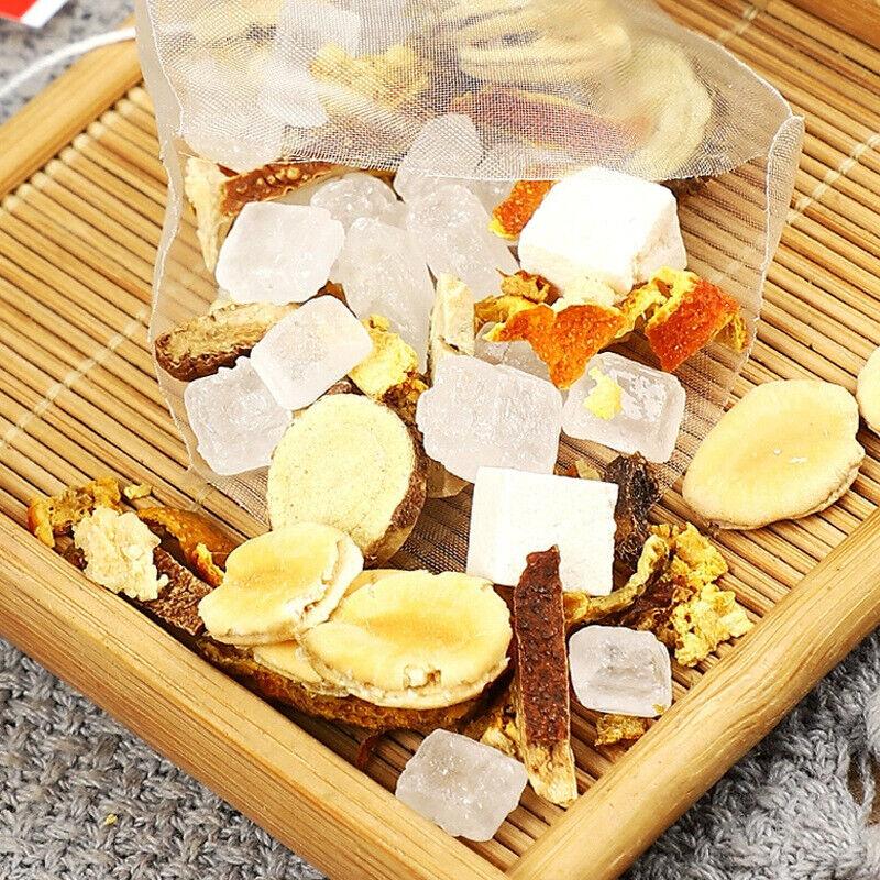 Чай ройбуш с мандарином и красным грушевым соусом