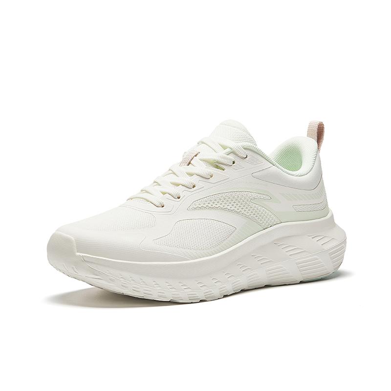 Anta Тканевые нескользящие износостойкие низкие повседневные кроссовки для бега женские белые кроссовки