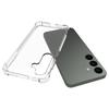 For Samsung Galaxy S24 Back Cover WANLONFENG TM Series 2.0mm Clear TPU Phone Case (Big Lens Hole)