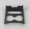Water Holder Cup Lid Frame Cover Trim For  Honda CRV CR-V 1pcs Carbon Fiber