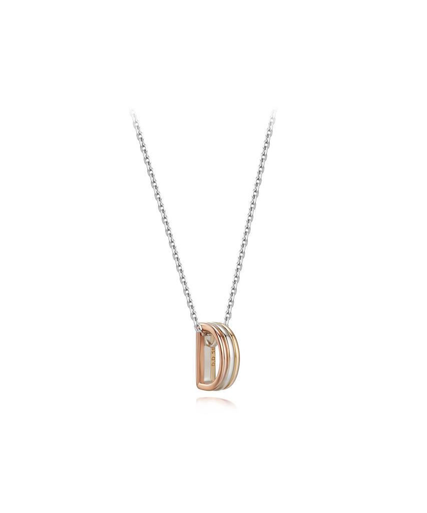 Didier Dubot Signature D Gold Necklace Jdrnq6S34Xx