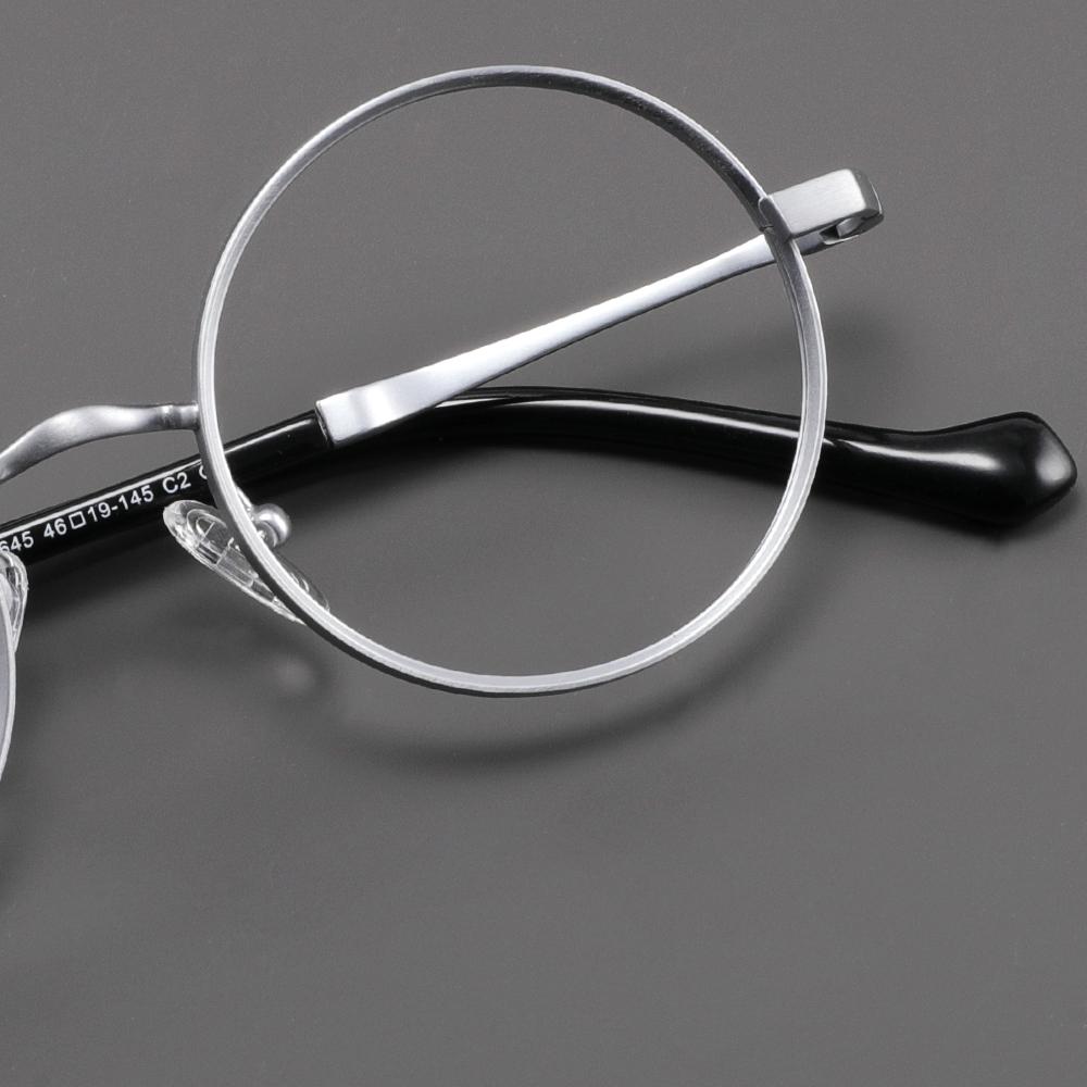 Super Light Retro Luxury Titanium Round Optical Glasses for Men Women Customize Prescription Eyeglasses Frames For Men