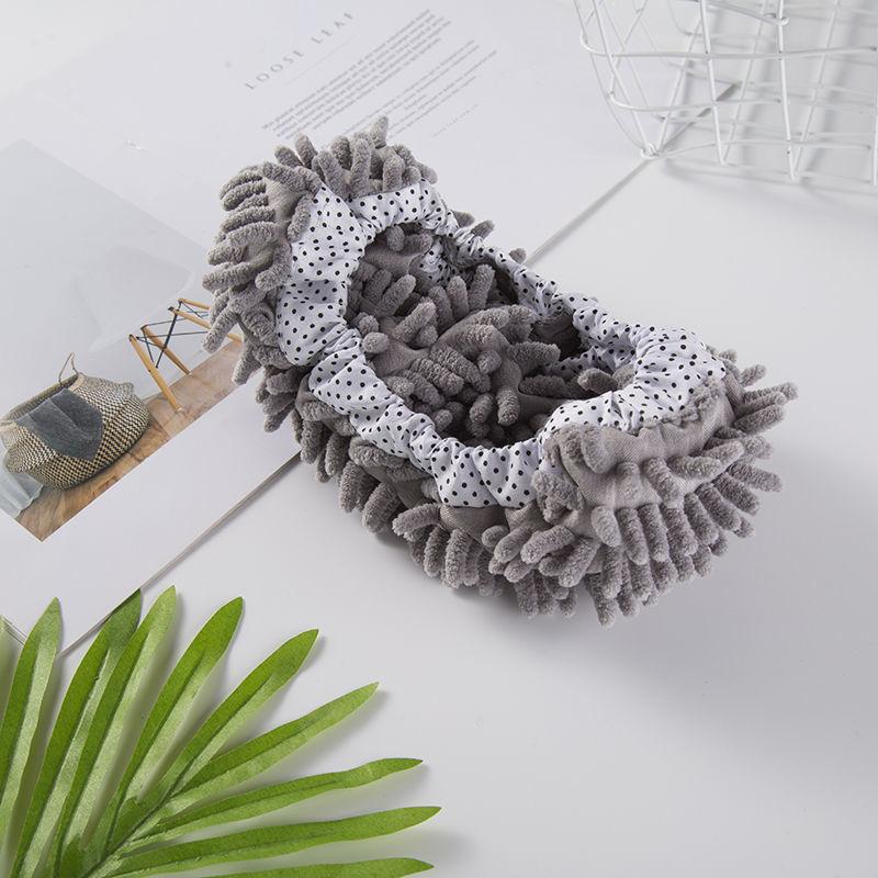 Dust Mop Slipper Lazy Dusting Cleaning Foot Sock Shoe Polishing Cover Cleaner Household Cleaning