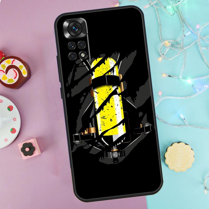 Чехол для телефона Пожарные Герои Пожарный для Xiaomi Redmi Note 13 Pro 14 9 10 11 12 9S 10S 11S 12S Redmi 14C 10C 12C 13C