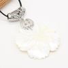 1 шт. в партии, ожерелье из сплава с натуральными ракушками, кулон с веревочной цепочкой, ожерелья для женщин и мужчин, ювелирные изделия, колье, рождественские подарки, хит продаж