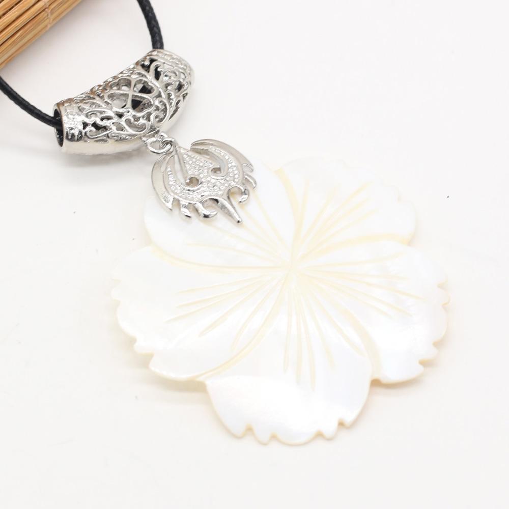 1 шт. в партии, ожерелье из сплава с натуральными ракушками, кулон с веревочной цепочкой, ожерелья для женщин и мужчин, ювелирные изделия, колье, рождественские подарки, хит продаж