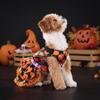 Творческий костюм собаки на Хэллоуин, милая юбка с кружевом в виде тыквы для собак, платье для Хэллоуина для домашних животных, вечеринка-косплей