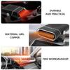 12V/24V Electric Car Heater Fan Fast Heating Window Windshield Defogging Defrosting Heater Non-slip Base Auto Accessories