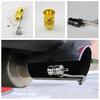 Durable Car Turbo Sound Muffler Exhaust Pipe Blow-off Vale Simulator Whistle