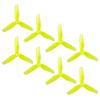 Pack of 8pcs T3028 Propellers High Speed 3" UAV Propellers with 3-Leaf Designing Enhances Performances
