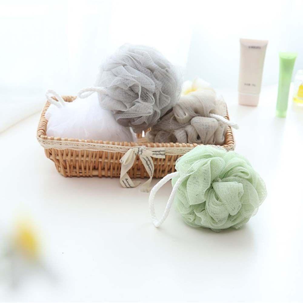 Equipment Back Scrubber Simple Design Wash Body Bath Flower Bath Ball Shower Brush Mesh Sponge