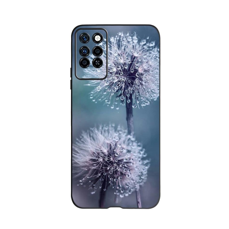 Милый Чехол Для Infinix Note 10 Pro NFC X695C X695 Чехол Для Телефона Черный Силикон Мягкий Чехол Для Infinix Note 10 Funda Note10 Pro 6.95"
