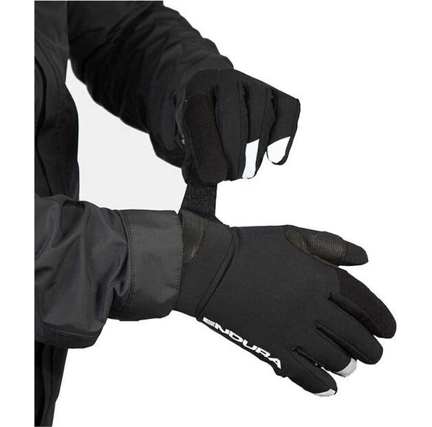 Велоперчатки Endura Strike Waterproof (черные)