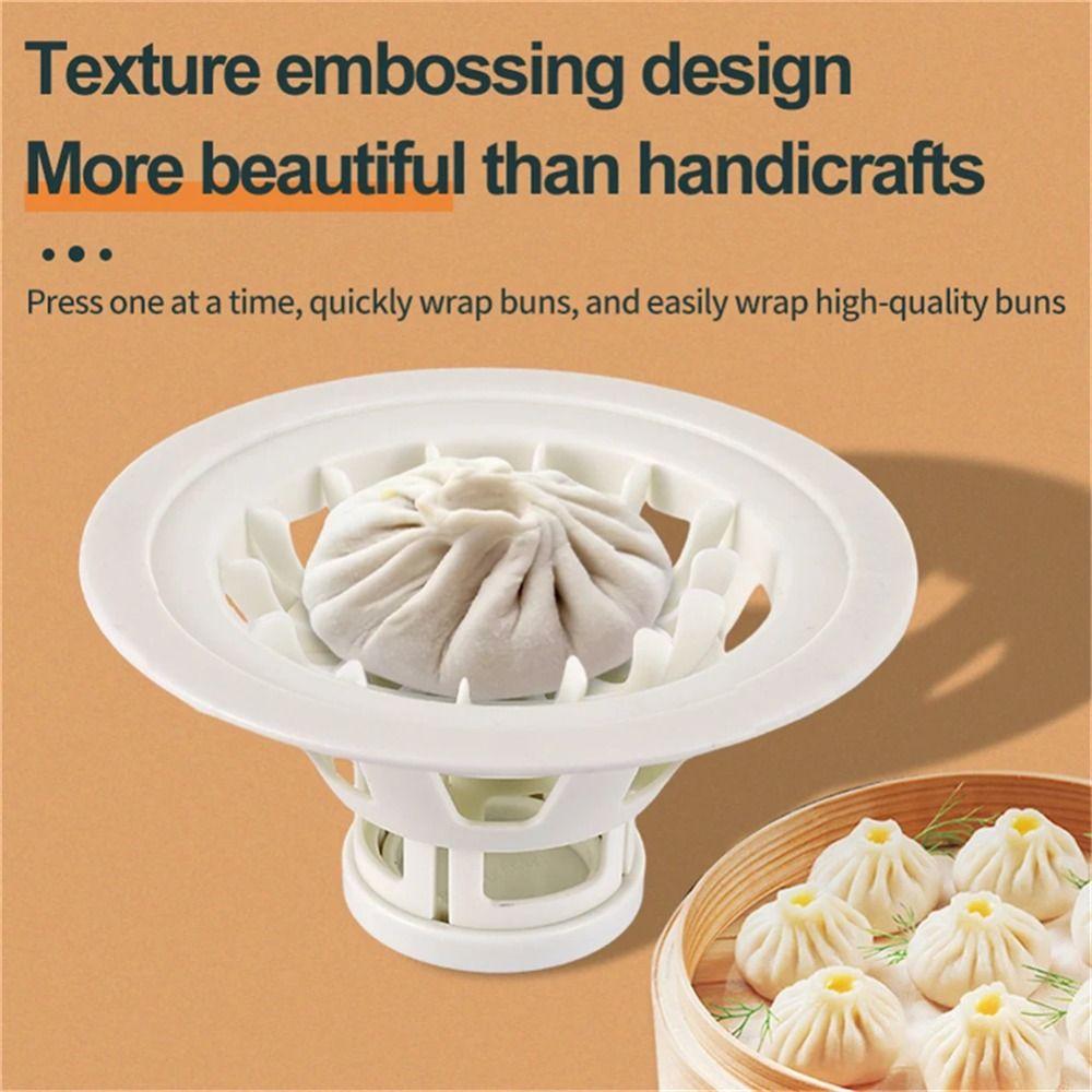 Форма для приготовления домашних баоцзы из АБС-пластика, форма для фаршированных булочек, легкосъемная форма для пельменей Бао, булочки