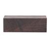 Ebony Wood Blank Woodcraft Carving Block Rectangular Wooden Block for DIY Crafts Instrument Handle