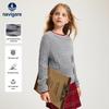 Navigare Kids' Round Neck Cable Knit Sweater
