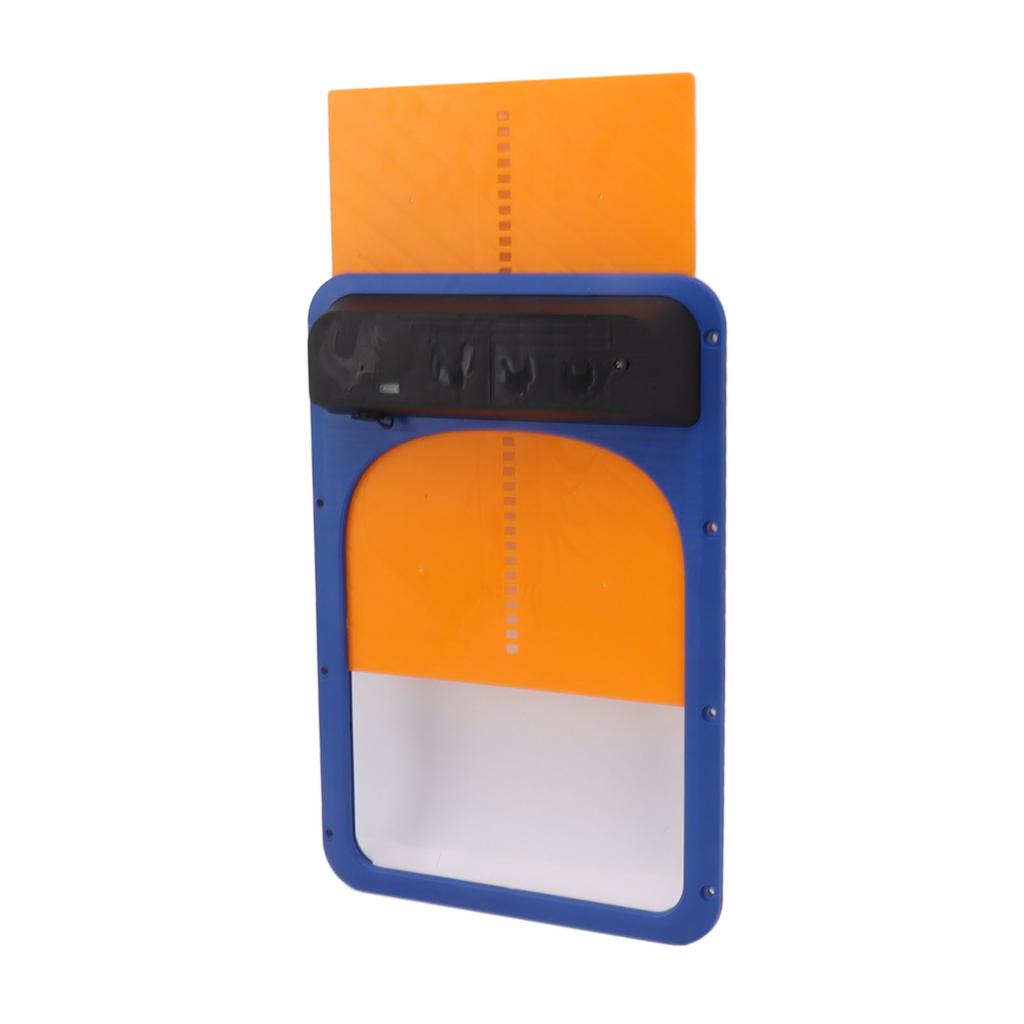 Автоматическая дверь курятника на солнечной энергии, безопасная дверь курятника с датчиком освещенности для домашней птицы, синяя