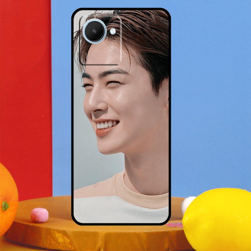Чехол Cha Eun Woo для Realme C51 C31 C67 C55 C53 C35 C33 C30 C21Y C25s 9 10 11 12 Pro Plus GT Neo 5 6