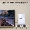 Wall Mount Bracket Stand Base with 2 Controller Mounts for PS5 Slim Digital Disc Editions Slim