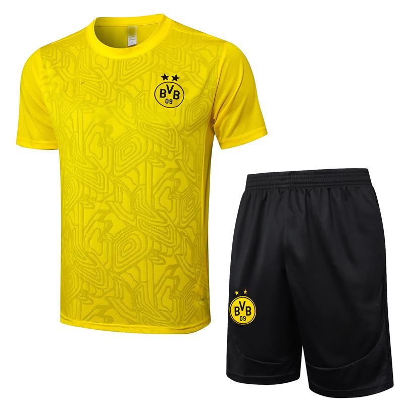 Football Training Jersey 2425 Riyadh Chelsea Barcelona Paris Real Madrid Arsenal Jersey Short-Sleeved Set