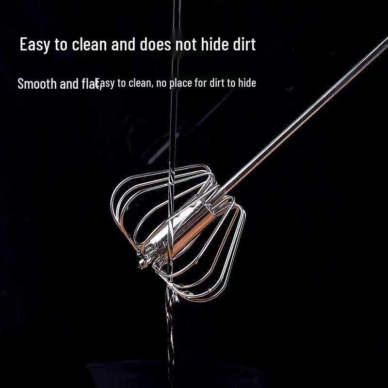 Полуавтоматический венчик из нержавеющей стали для взбивания яиц для выпечки