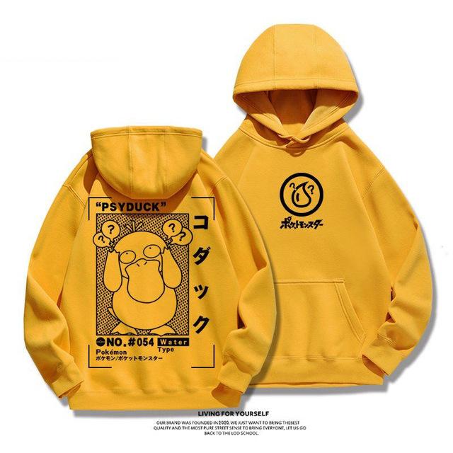 Новый анимационный мультфильм милый принтованный свитер для мужчин и женщин пара с капюшоном