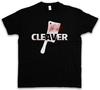 CLEAVER T-SHIRT Sopranos The Horror Slasher Butcher Knife Chopper Hatchet Axe