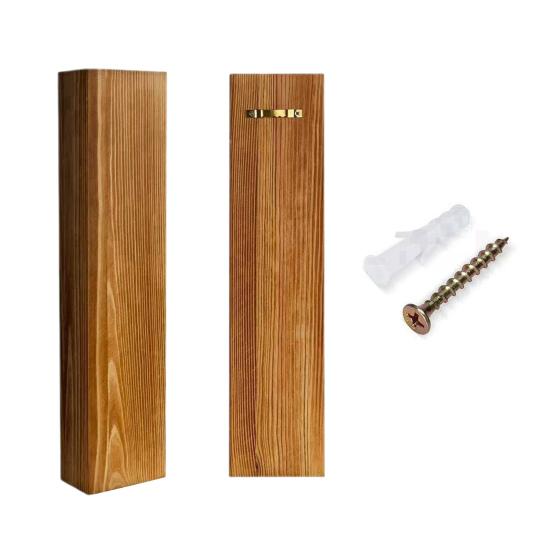 Деревянная настенная ваза для фермерского дома, настенный декор, держатель для растений, стебли эвкалипта, цветы